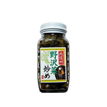野沢菜炒め