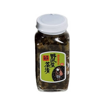 野沢菜茶漬け