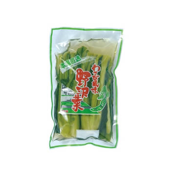 野沢菜 ワサビ風味