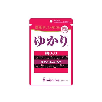国産赤しそ・梅使用 ゆかり® 梅入り