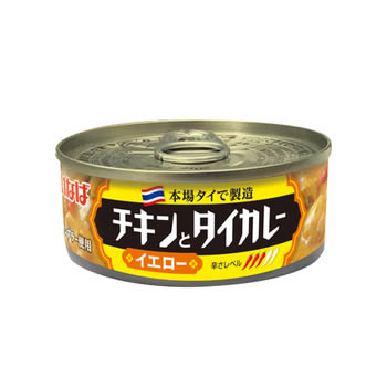 チキンとタイカレー (イエロー) ラベル缶