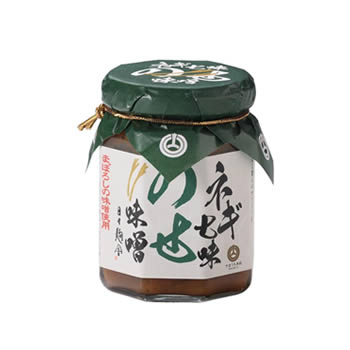 ネギ七味のせ味噌