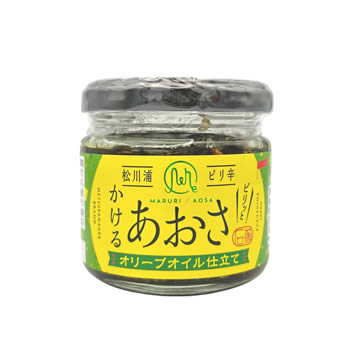 ピリ辛松川浦かけるあおさ