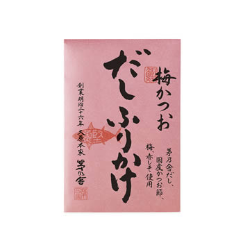 茅乃舎 だしふりかけ 梅かつお